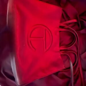 Black telfar  Tote Bag